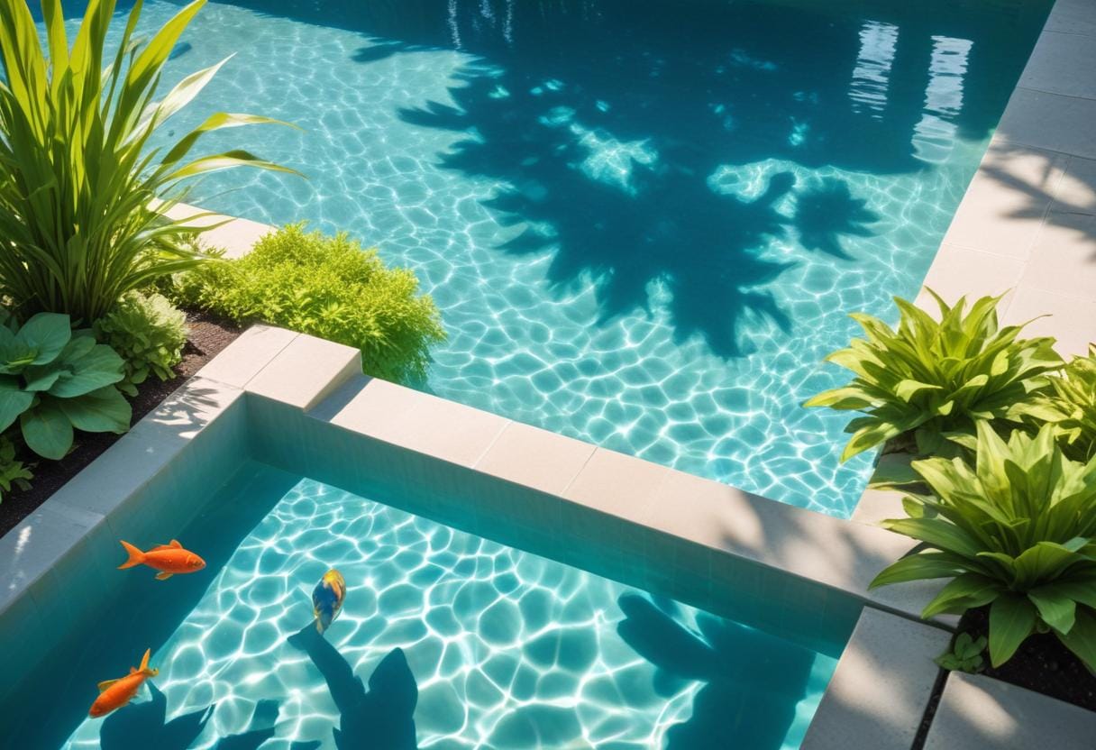 Håll koll på alkalinitet i poolen för bästa badupplevelse! illustration