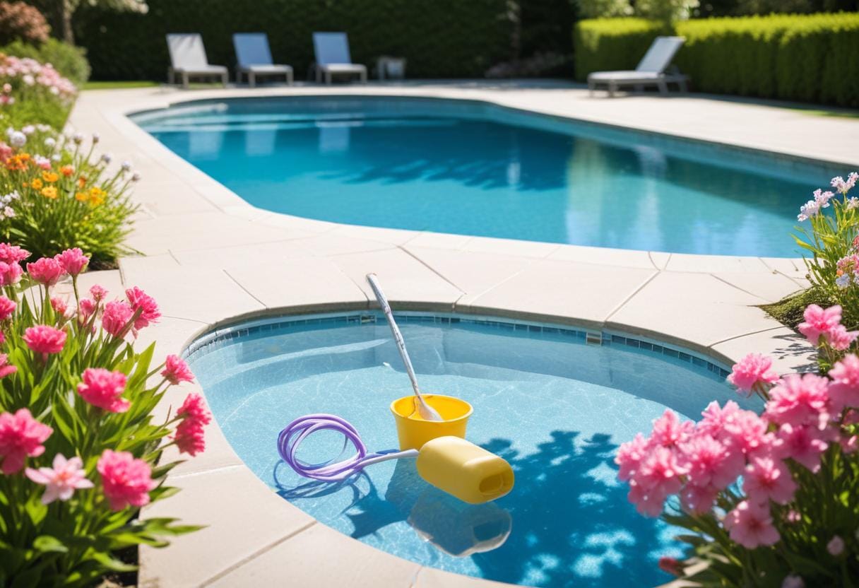 Så här enkelt startar du upp poolen i vår! illustration