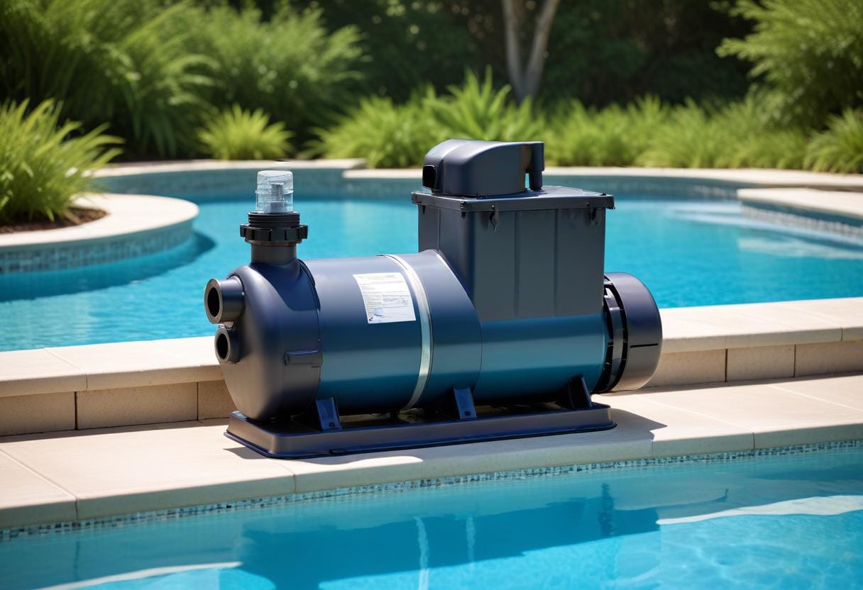 Så mycket sparar du med varvtalsstyrning poolpump illustration